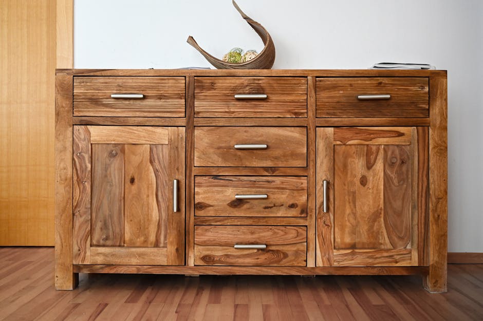Custom wood cabinet doors